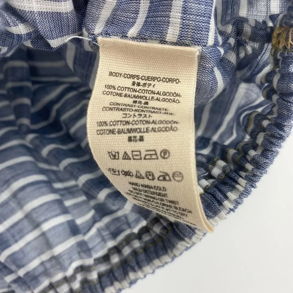 OPEN TO OFFERS! Free People Blue Striped Women's Top - Picture 8 of 11